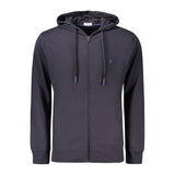 Sweatshirt en Coton Bleu Coveri Moving pour Homme