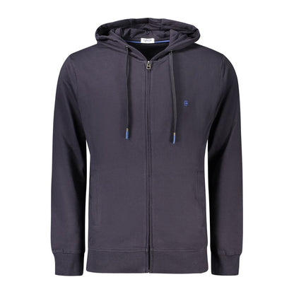 Coveri Moving Blue Cotton Sweatshirt