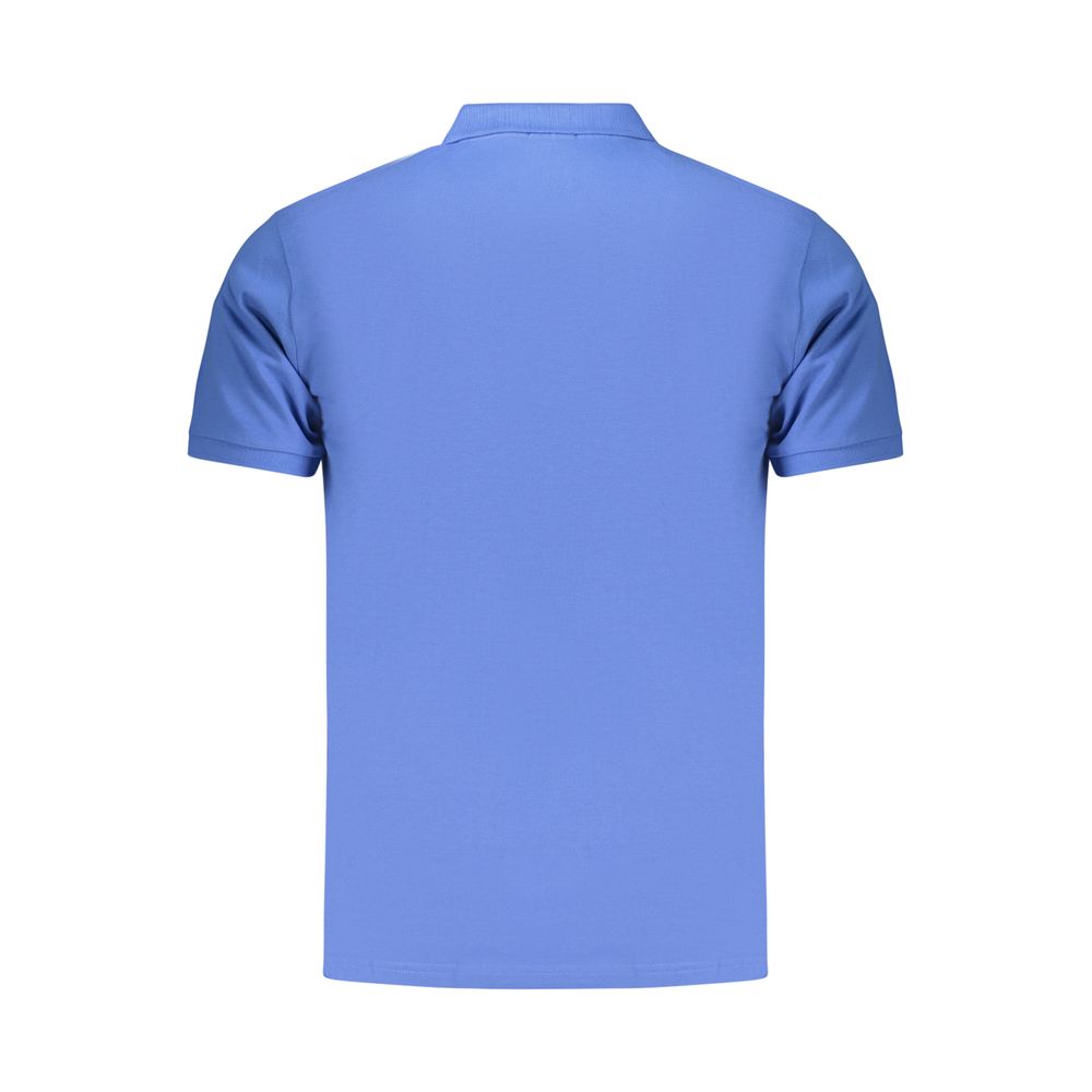 Polo Shirt en Coton Bleu pour Homme - Coveri Moving