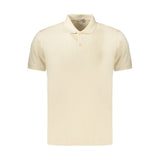 Polo Beige en Coton pour Hommes Coveri Moving