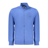 Sweatshirt en Coton Bleu Coveri Moving pour Hommes