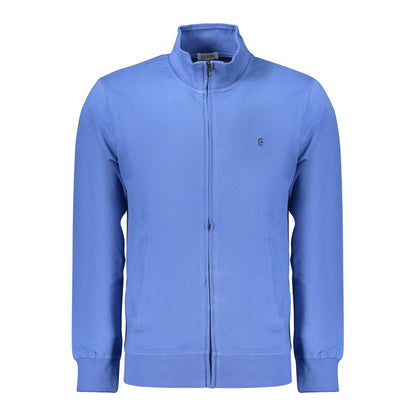 Coveri Moving Blue Cotton Sweatshirt