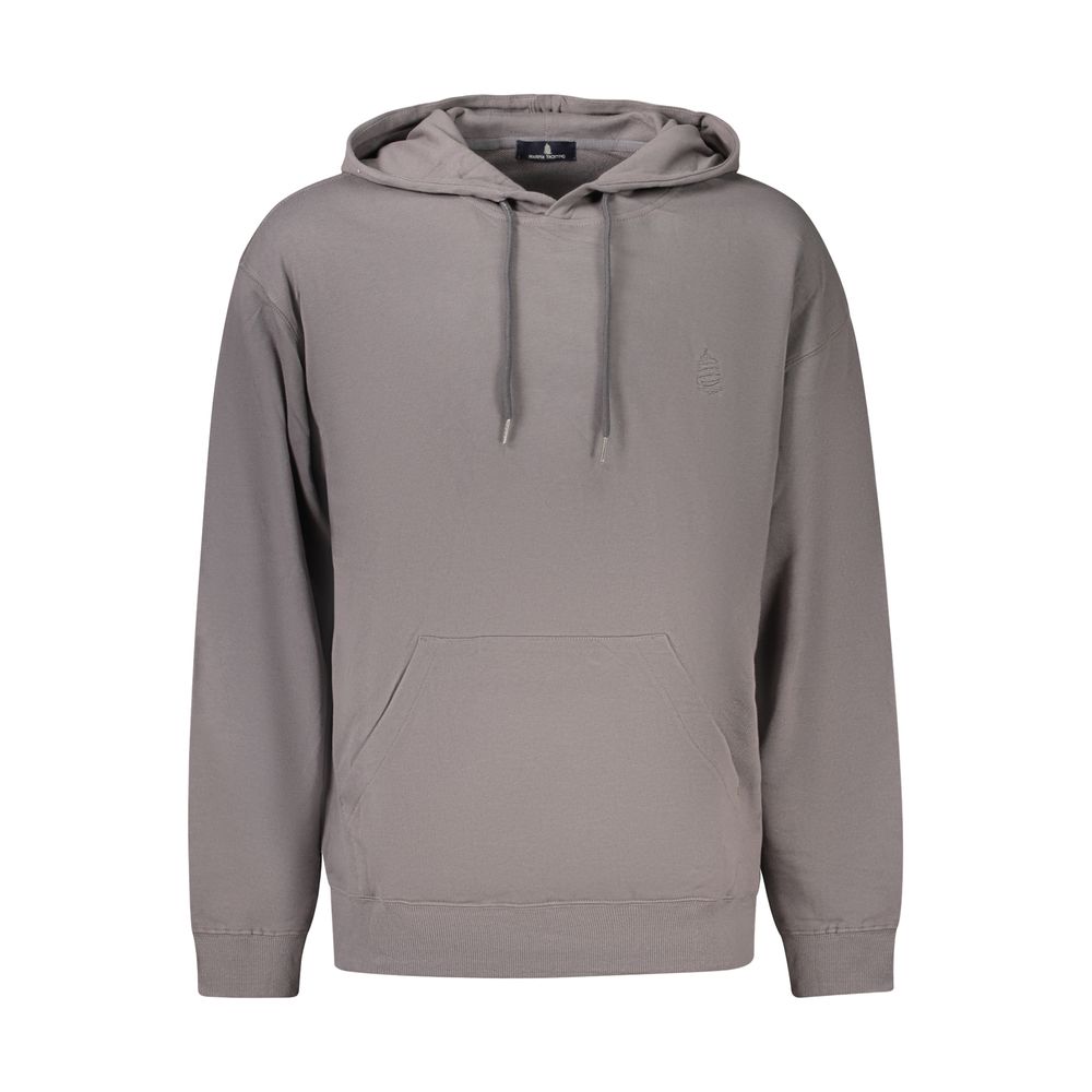 Marina Yachting Gray Cotton Men's Sweatshirt