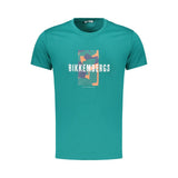 Bikkembergs Verde Cotton Men's T-Shirt