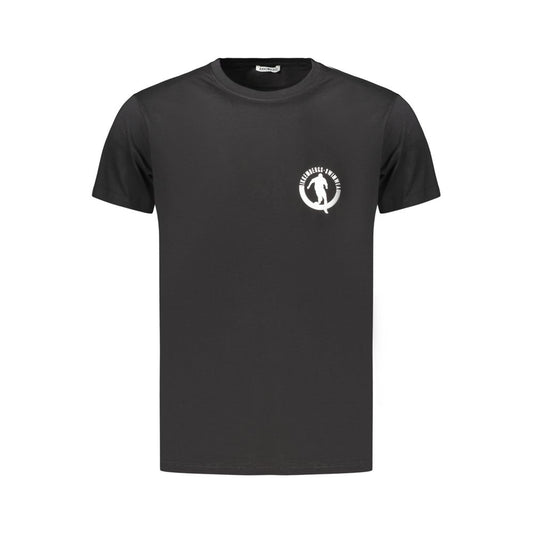 Bikkembergs Black Cotton Men's T-Shirt - Effortless Style