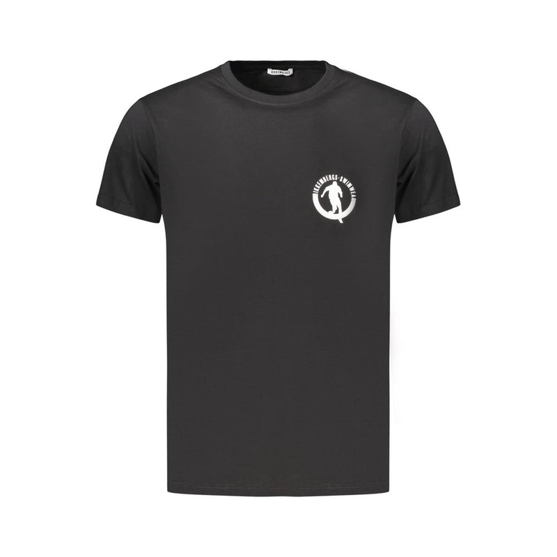 Bikkembergs Black Cotton Men's T-Shirt - Effortless Style