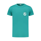 Bikkembergs PUPINO Green Cotton Men's T-Shirt