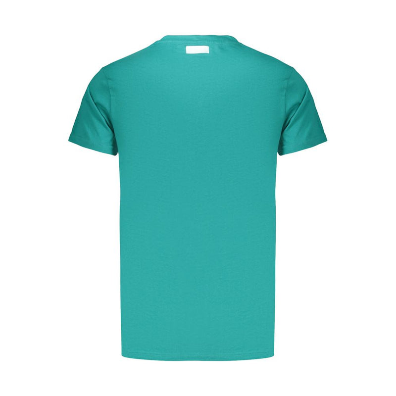 Bikkembergs PUPINO Green Cotton Men's T-Shirt