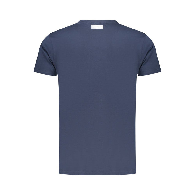 Bikkembergs Blu Cotton Men's T-Shirt - Bold Urban Style
