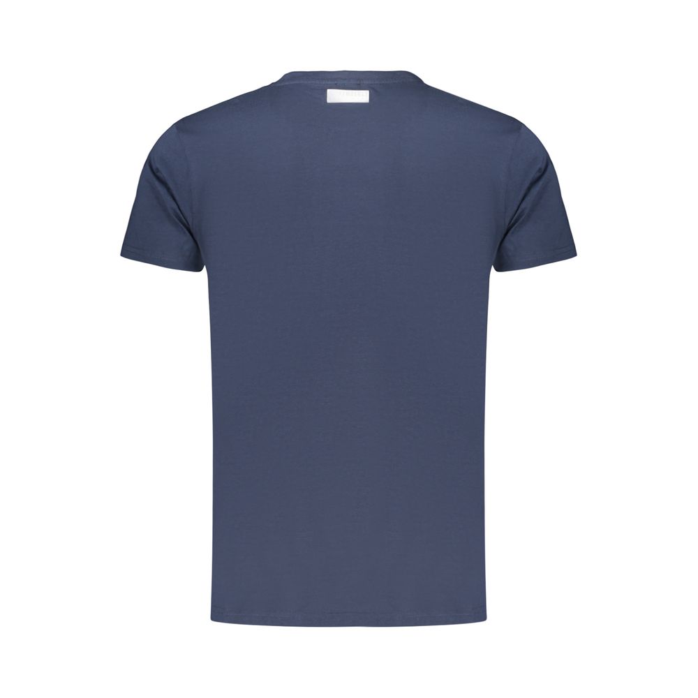 T-shirt Bikkembergs bleu en coton pour homme
