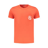 Bikkembergs Pupino Orange Cotton Men's T-Shirt