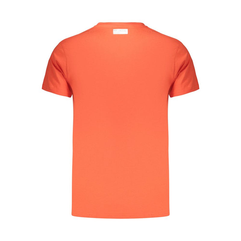 Bikkembergs Pupino Orange Cotton Men's T-Shirt