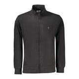 Sweatshirt en Coton Noir Coveri Moving pour Hommes