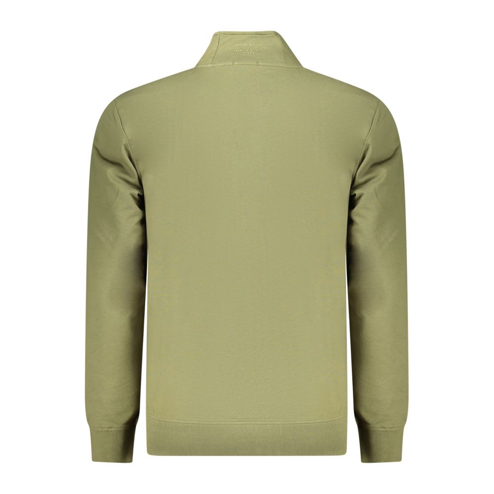 Sweatshirt en Coton Vert Coveri Moving pour Hommes