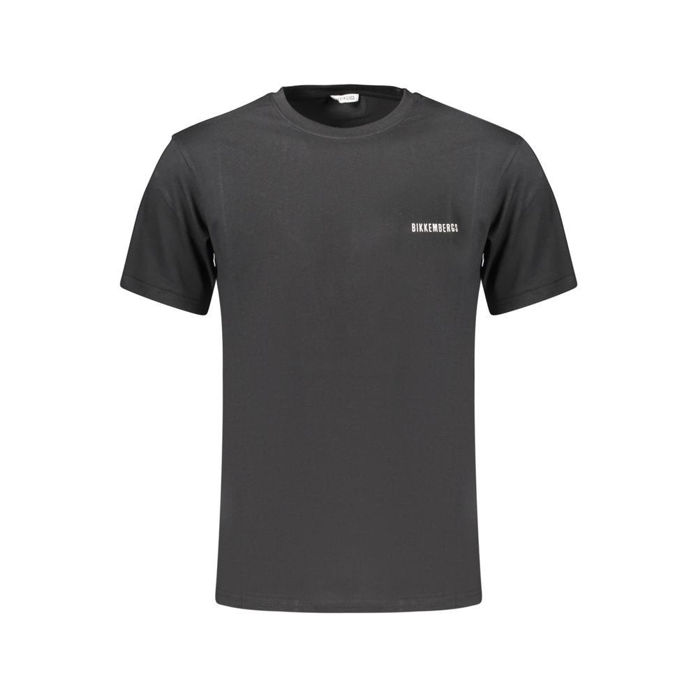 Bikkembergs Pupino Black Cotton Men's T-Shirt