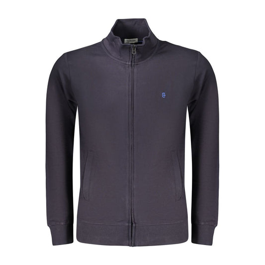 Coveri Moving Blue Cotton Men's Sweatshirt - Stylish Comfort