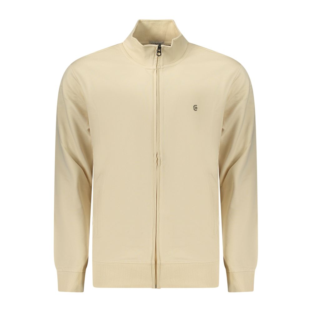 Sweatshirt en coton beige Coveri Moving pour hommes