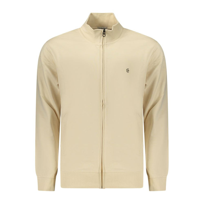 Sweatshirt en coton beige Coveri Moving pour hommes