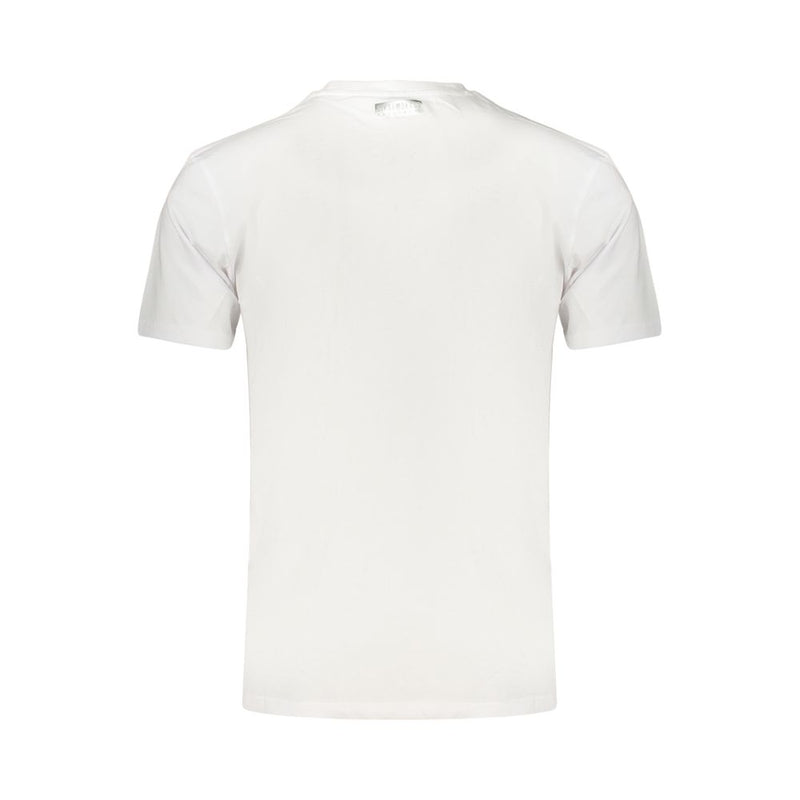 T-shirt en coton pour hommes Bikkembergs Bianco