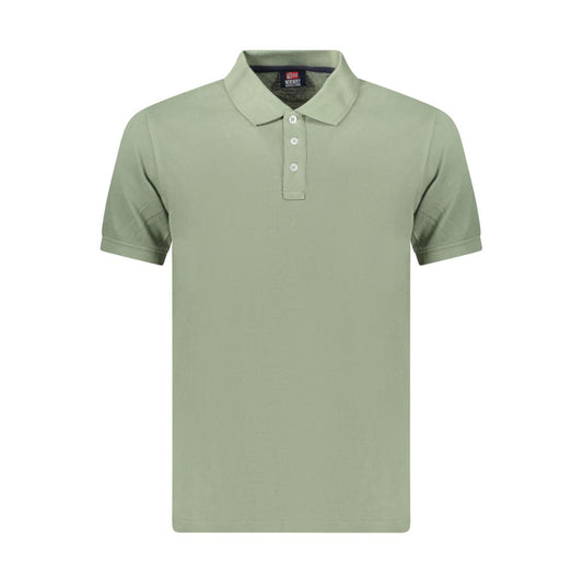 Norway 1963 Green Cotton Men's Polo Shirt