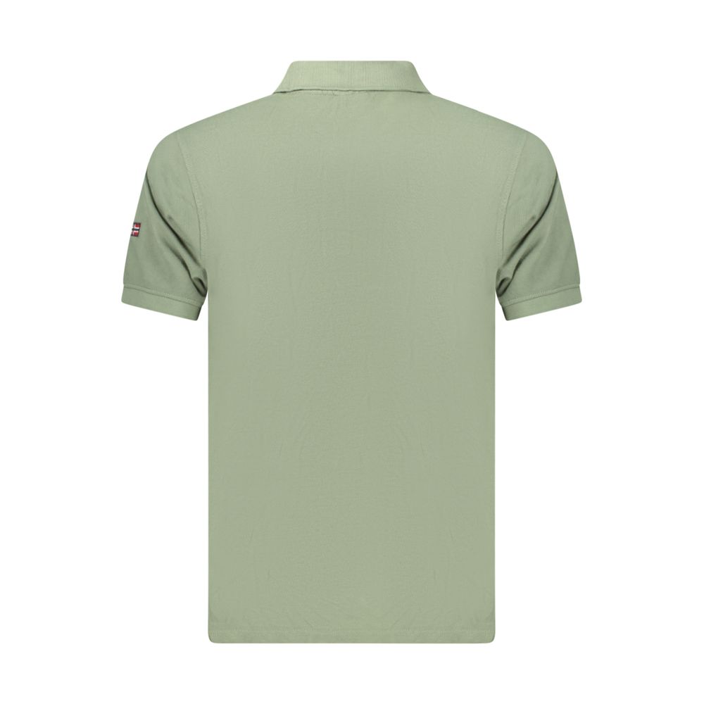 Norway 1963 Green Cotton Men's Polo Shirt