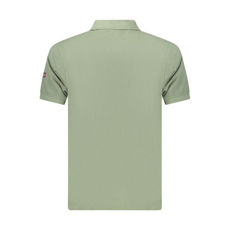 Norway 1963 Green Cotton Men's Polo Shirt