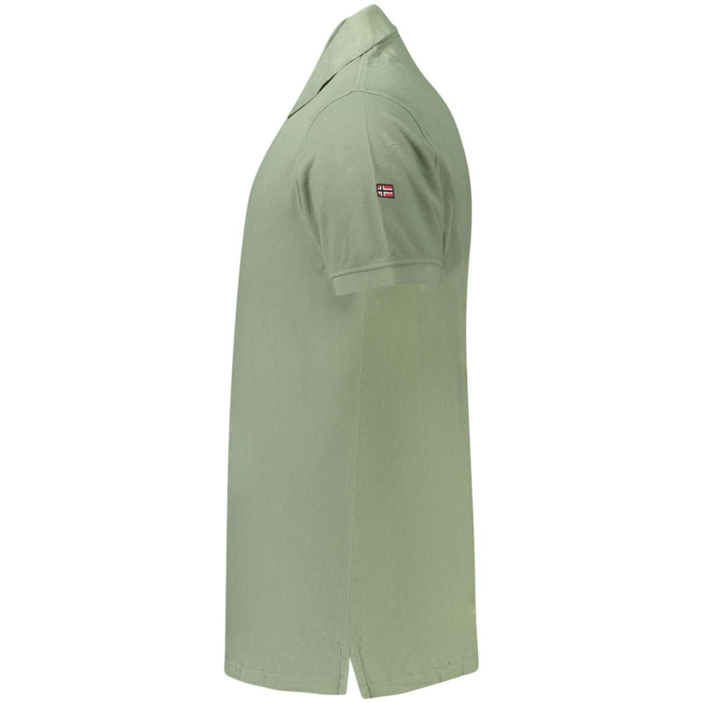 Norway 1963 Green Cotton Men's Polo Shirt