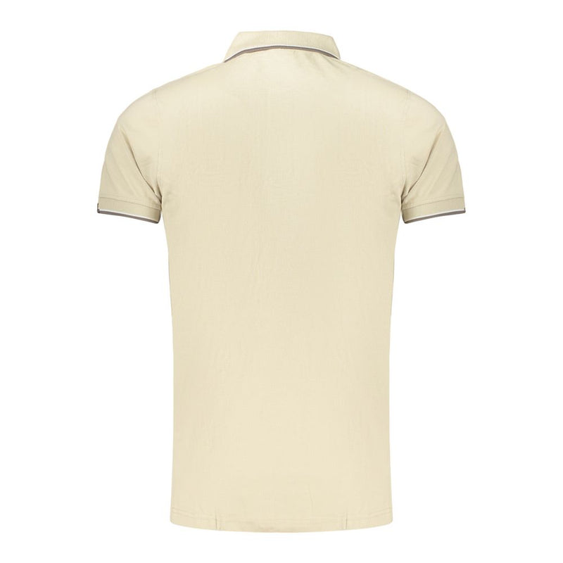 Norway 1963 Beige Cotton Men's Polo Shirt