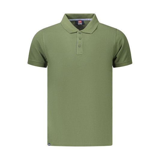 Norway 1963 Polo Vert en Coton pour Homme