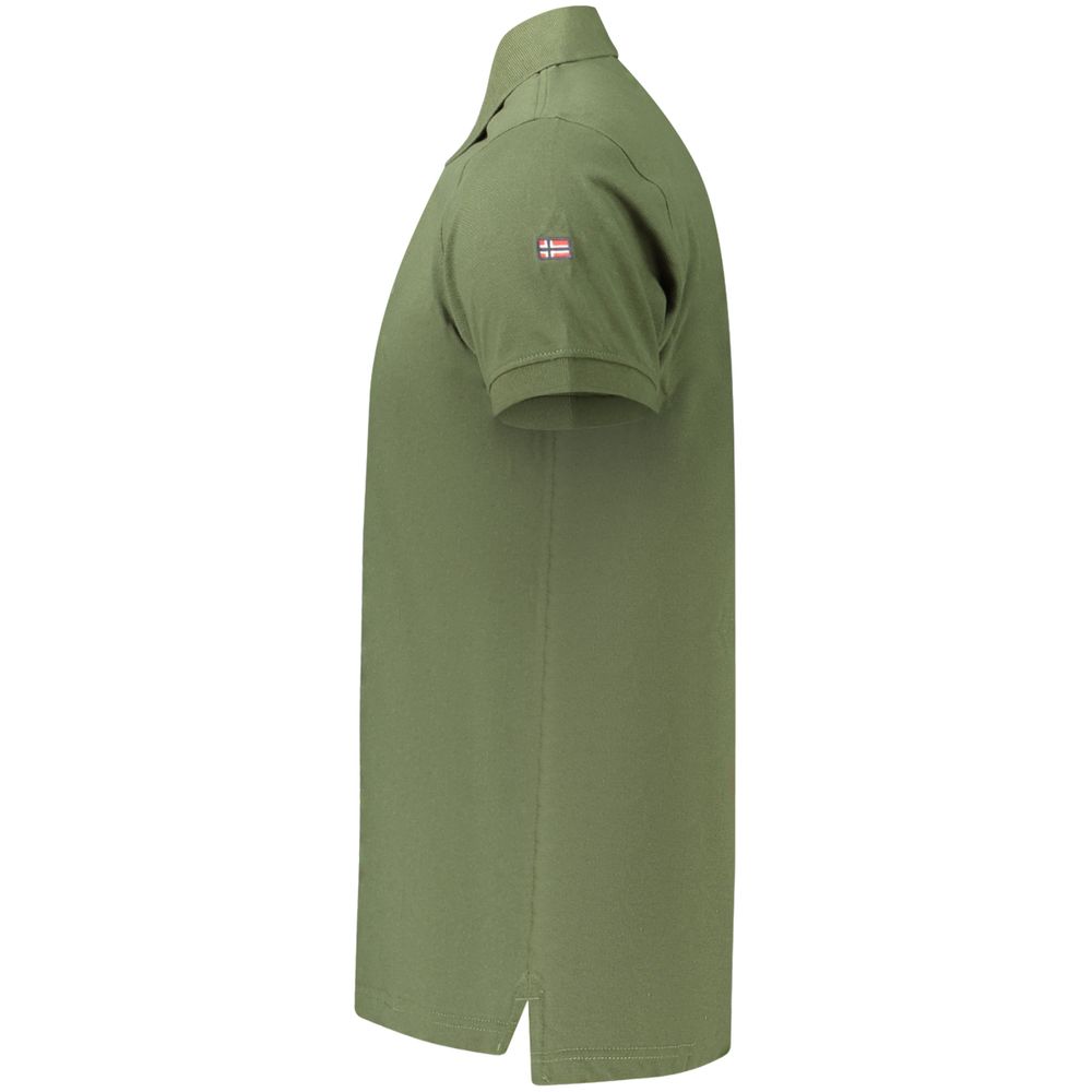 Norway 1963 Polo Vert en Coton pour Homme
