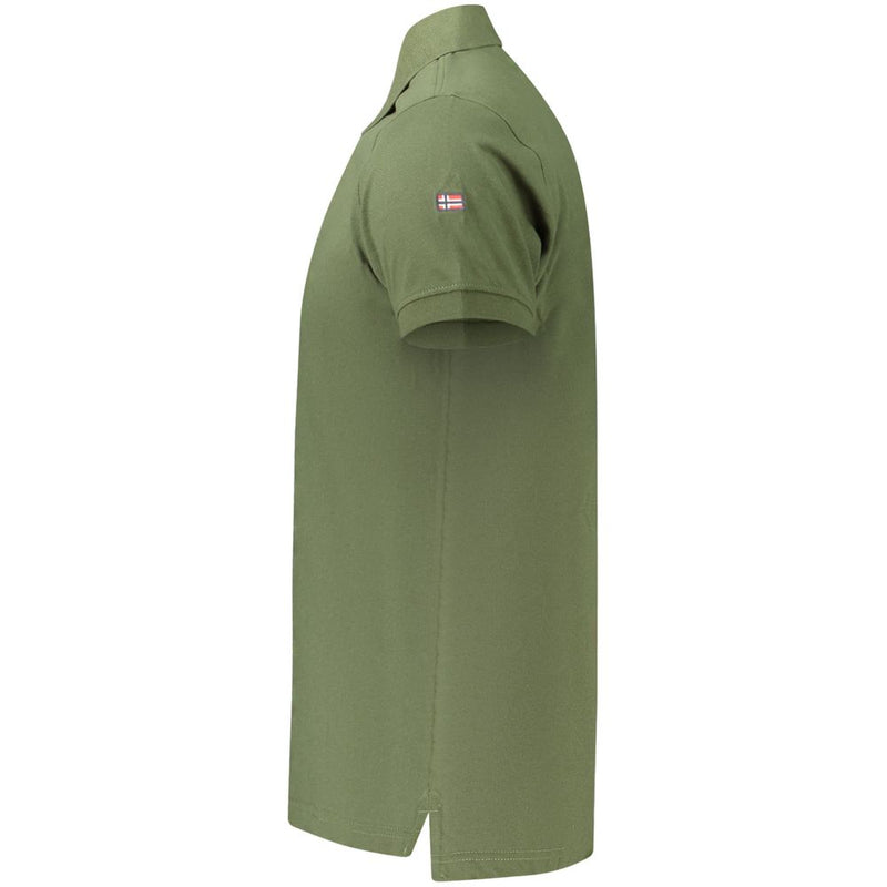 Norway 1963 Polo Vert en Coton pour Homme