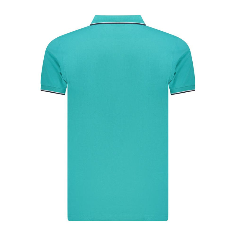 Polo Azzurro en Coton pour Hommes - Norway 1963