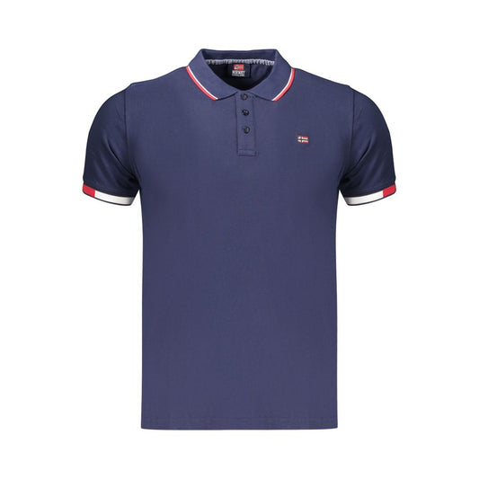 Norway 1963 Blue Cotton Men's Polo Shirt - Stylish & Comfortable