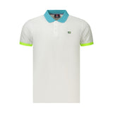 Norway 1963 Bianco Polo en Coton pour Homme