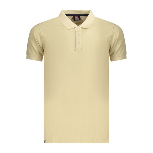 Norway 1963 Beige Cotton Men's Polo Shirt