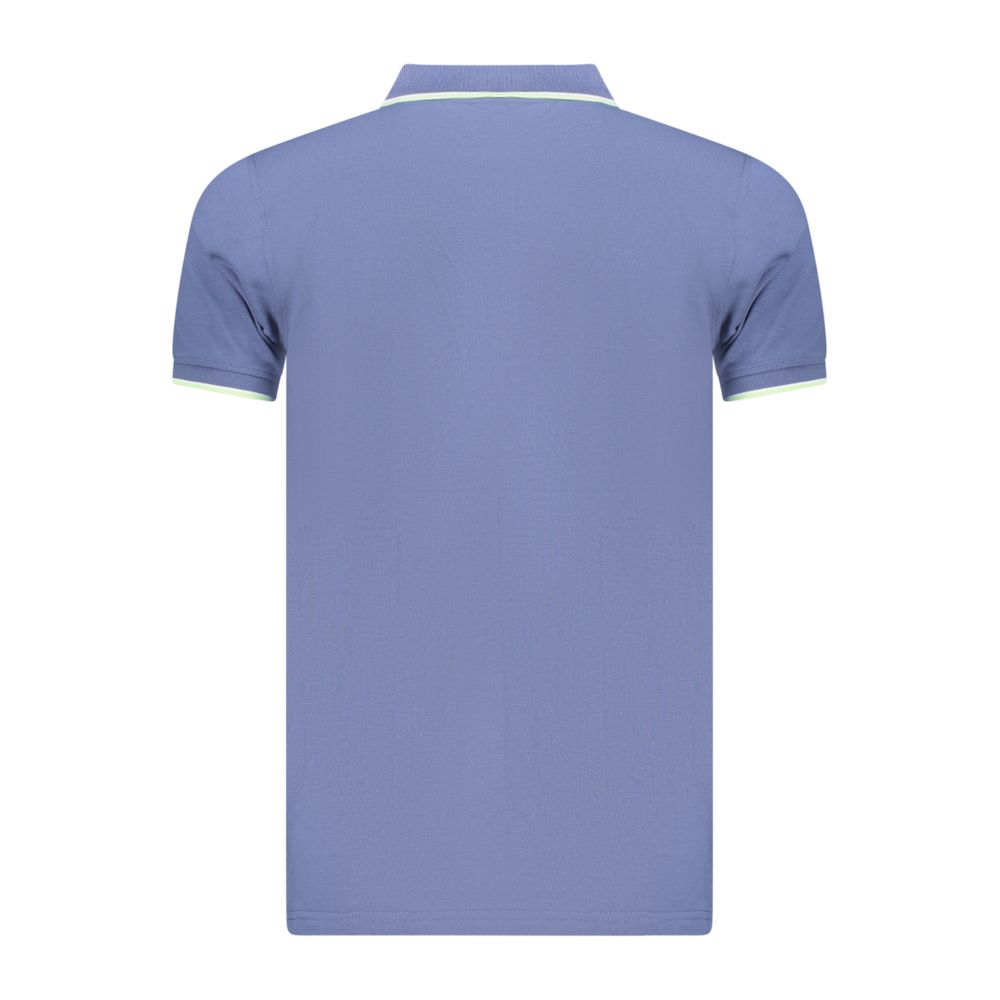 Norway 1963 Blue Cotton Men's Polo Shirt - Stylish & Versatile
