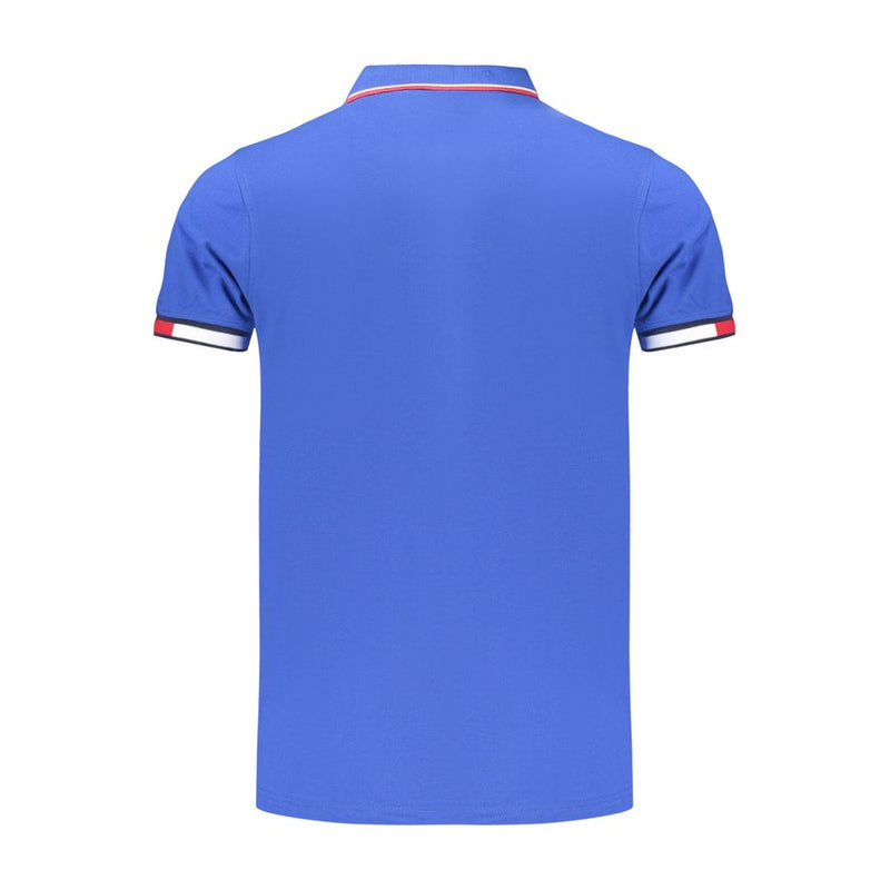 Norway 1963 Blue Cotton Men's Polo Shirt