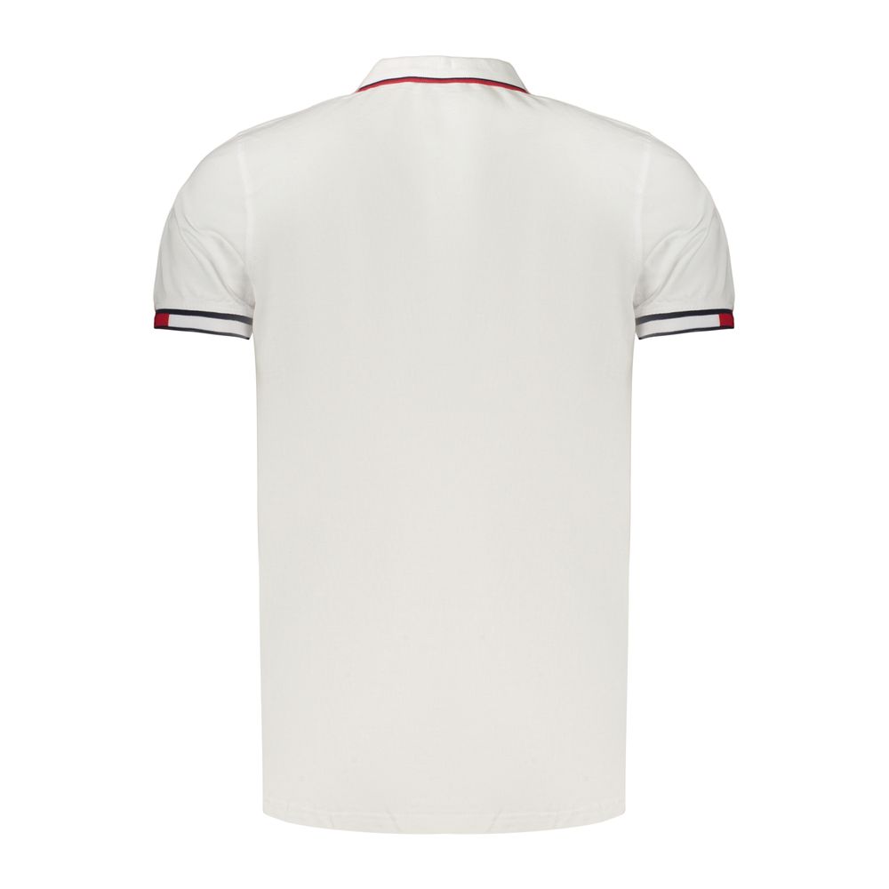 Polo Shirt Homme en Coton Blanc Norway 1963