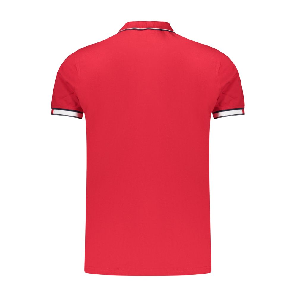 Norway 1963 Rosso Polo en Coton pour Hommes