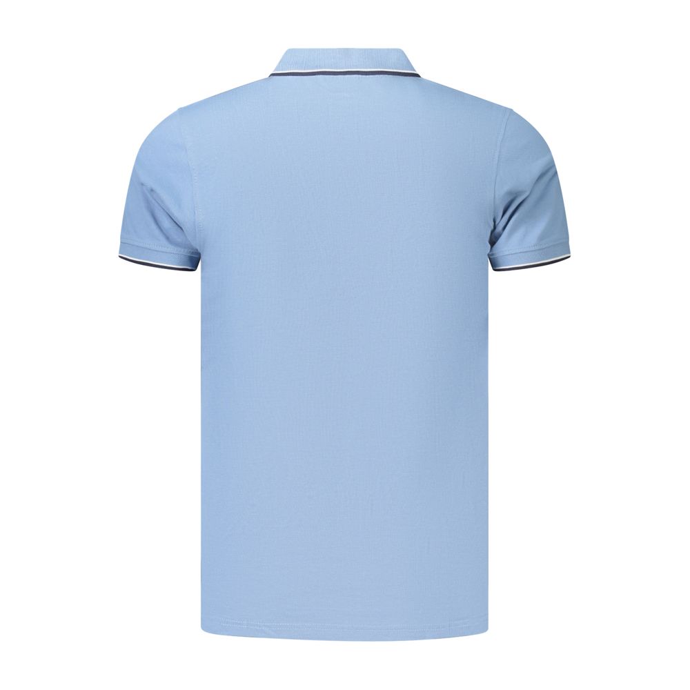 Norway 1963 Azzurro Polo en Coton pour Hommes