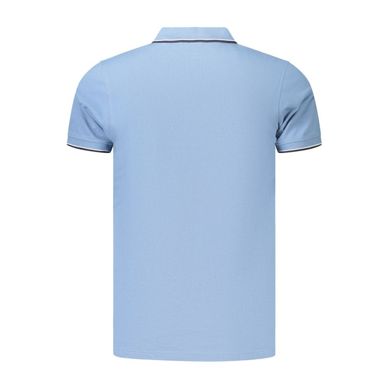 Polo homme en coton Azzurro Norvège 1963