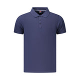 Polo Shirt en Coton Bleu pour Hommes - Norway 1963