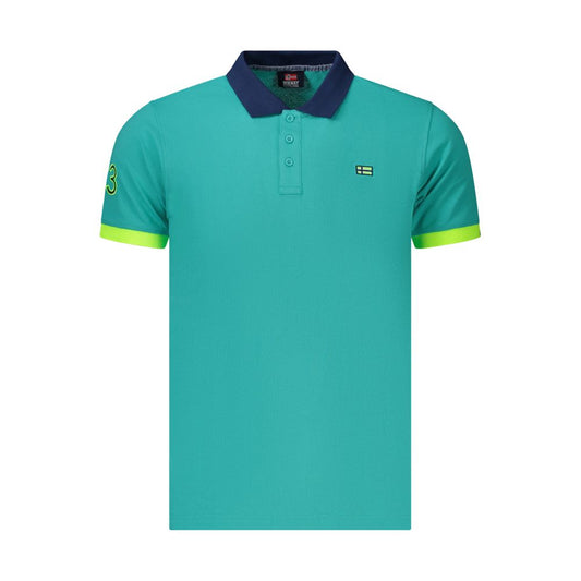Norway 1963 Azzurro Cotton Men's Polo - Stylish & Comfortable