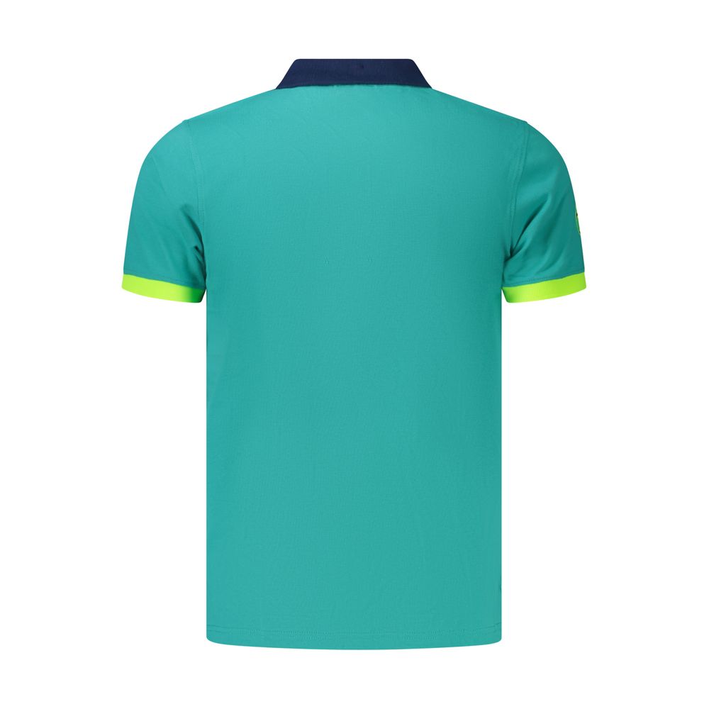 Norway 1963 Azzurro Cotton Men's Polo - Stylish & Comfortable