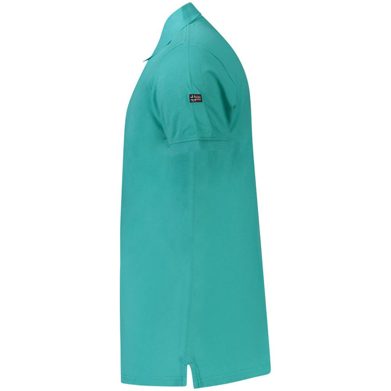 Norway 1963 Polo Shirt en Coton Bleu pour Homme