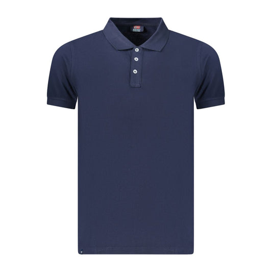 Norway 1963 Blue Cotton Men's Polo Shirt