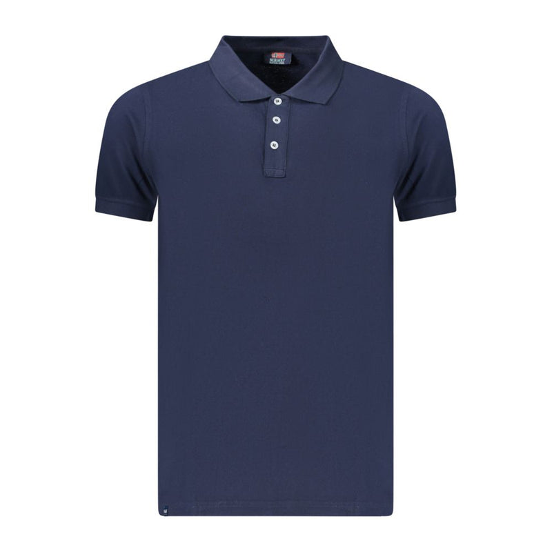 Norway 1963 Blue Cotton Men's Polo Shirt