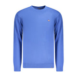 Norway 1963 Blue Cotton Men's Sweater - Stylish Comfort