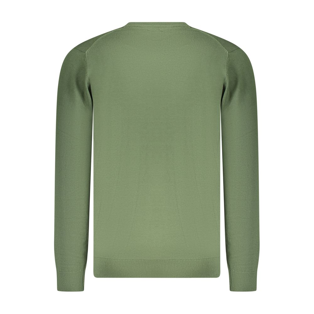 Norway 1963 Green Cotton Long-Sleeved Men's Shirt