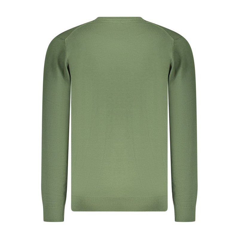 Norway 1963 Green Cotton Long-Sleeved Men's Shirt